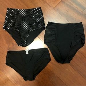 Aerie Small Lot of High Waisted Bikini Bottoms
